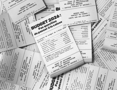 18 septembre : Tous et toutes en grève pour un autre budget !
