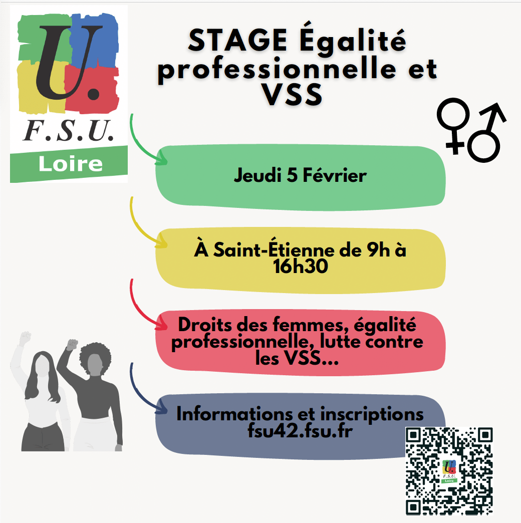 Stage égalité professionnelle/VSS