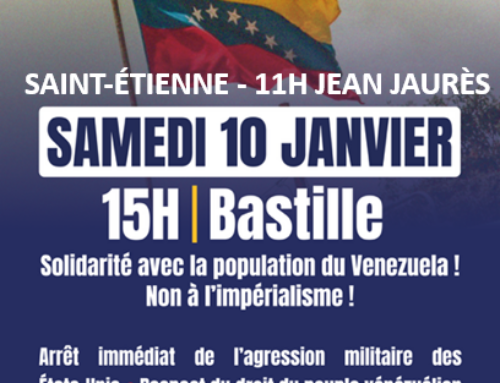 Manifestation en soutien à la population du Vénézuéla