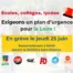 En grève le jeudi 25 juin